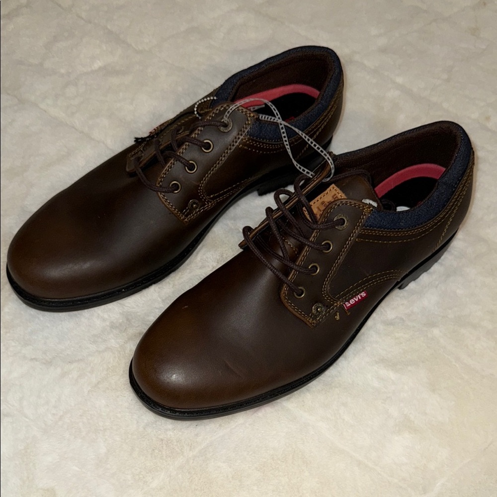 Levi's Men's Dark Brown Oxfords